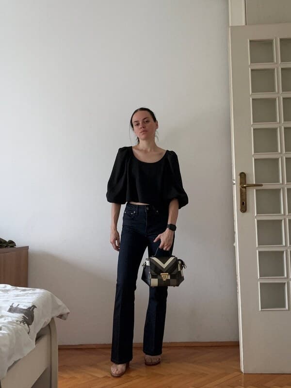 AI try-on result